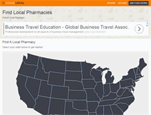 Tablet Screenshot of findlocalpharmacies.com